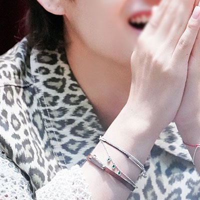 送料無料 [UNISEX] BTS/V/防弾少年団/テテ st. ミスティカールキュービックブレスレット (2type)