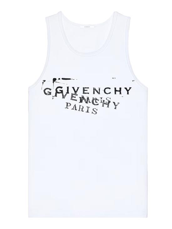 GIVENCHY Men Tops BM71NH3YSA 100 WHITE