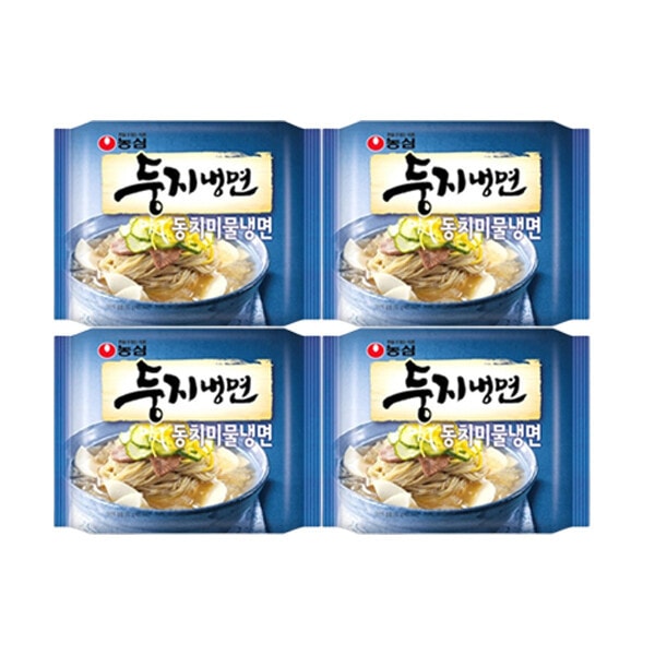 農心 トゥンジ冷麺 トンチミ マルチ4個(計16個)