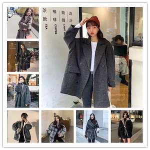 2021 秋冬新入荷韓国ファッショントレンチコート/スーツ コート/コート レディース/ロングコート