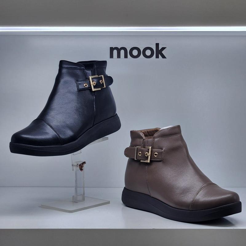 女性バックルポイント軽量モールド型アンクルブーツ 322614 SA SF TZFY1DC