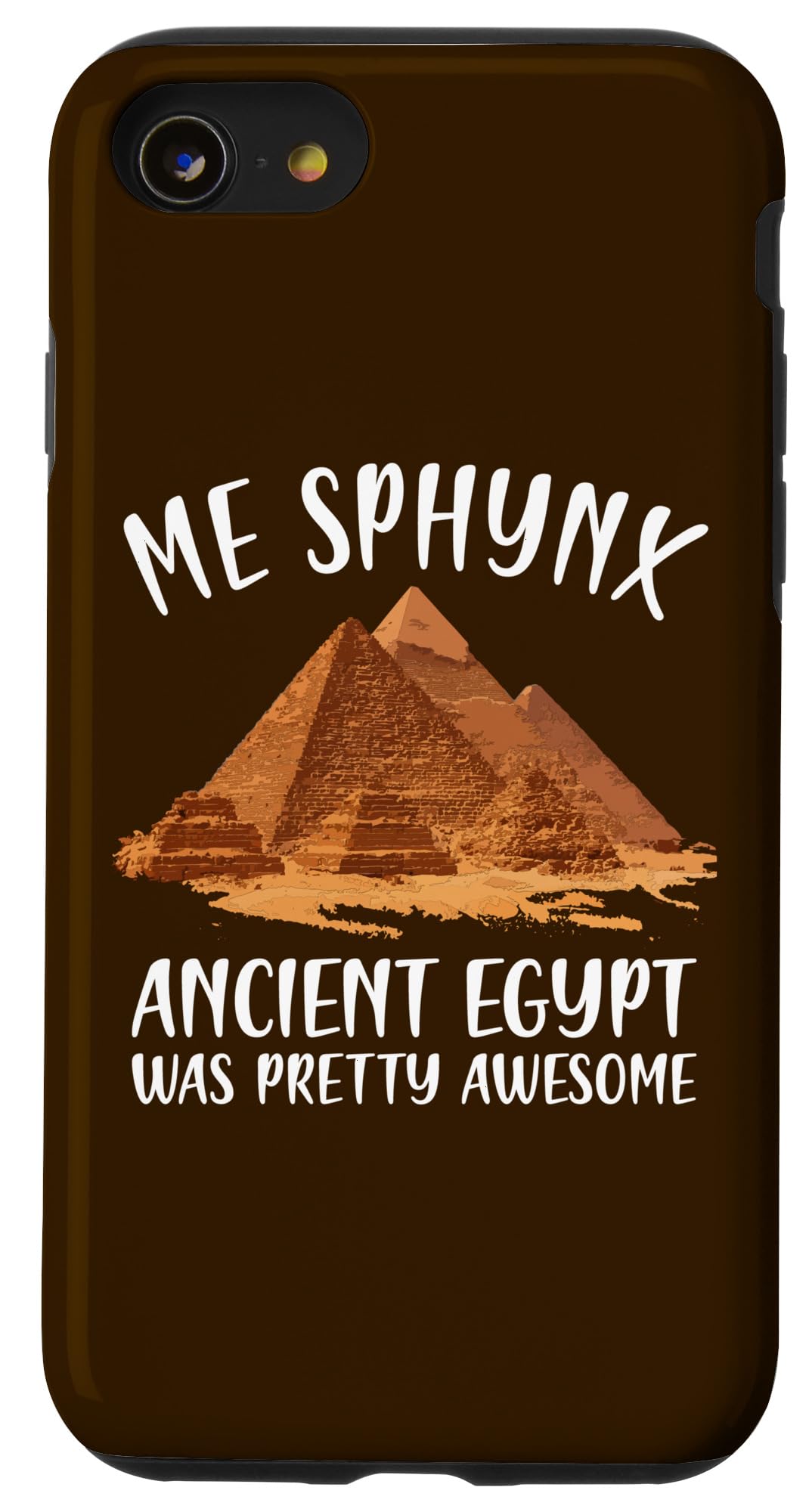 Me Sphynx 古代エジプトはかなり素晴らしいエジプト学者でした スマホケース iPhone SE (2020) / 7 / 8 用
