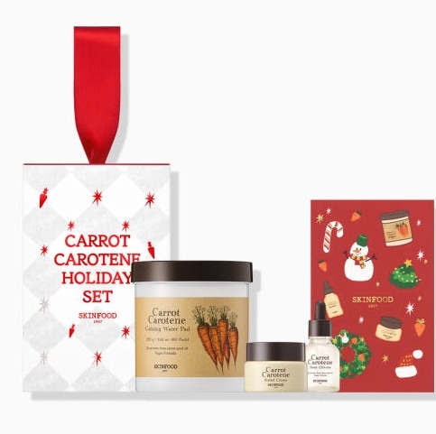 キャロット カロット ホリデー セット (キャロットパッド60枚+キャロットエフェクター30ml+キャロットクリーム30ml+ステッカー)