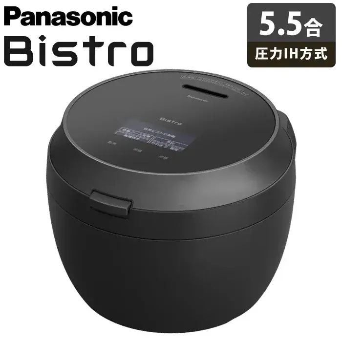 炊飯器 5.5合炊き 圧力IH炊飯器 ビストロ匠技AI 可変圧力IHジャー炊飯器 SR-V10BB-K ブラック