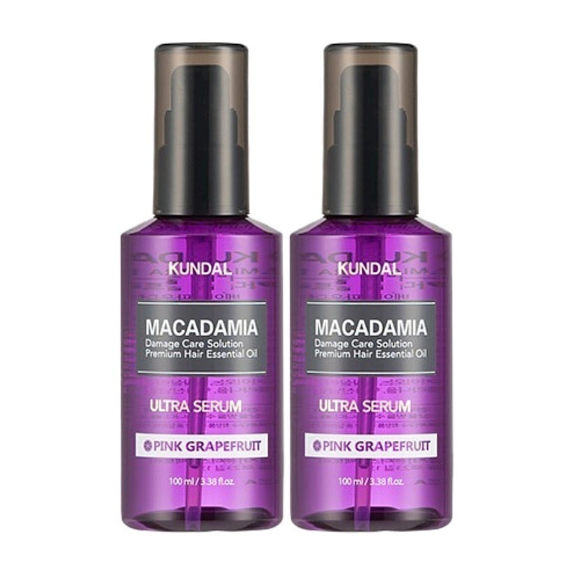 [1+1] マカダミア ウルトラ ヘアセラム (ピンクグレープフルーツ) 100ml 2個