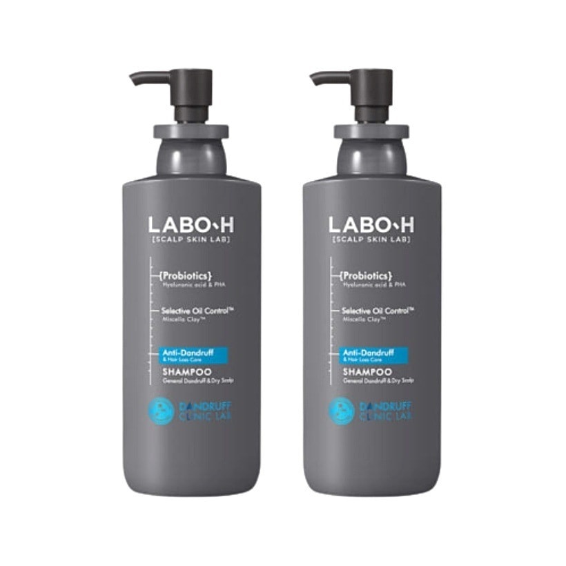 [1+1] LABOH ダンドラフクリニック 一般乾燥フケ シャンプー 400ml 2個
