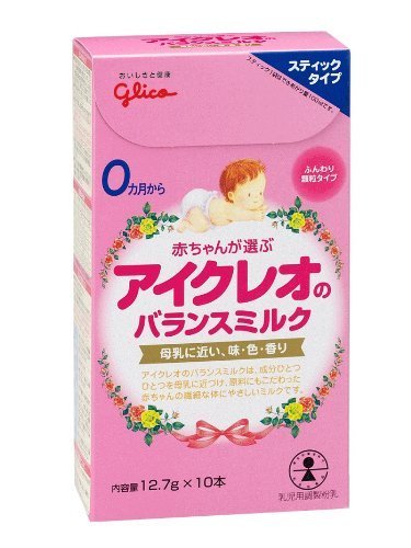アイクレオ バランスミルク スティックタイプ 12.7g×10本入×12個セット