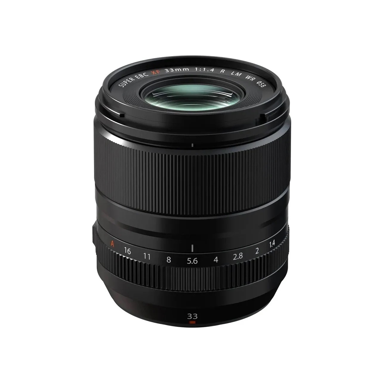 フジノンレンズ XF33mmF1.4 R LM WR ミラーレスデジタルカメラ「Xシリーズ」用交換レンズ「XFレンズ」の大口径単焦点レンズ