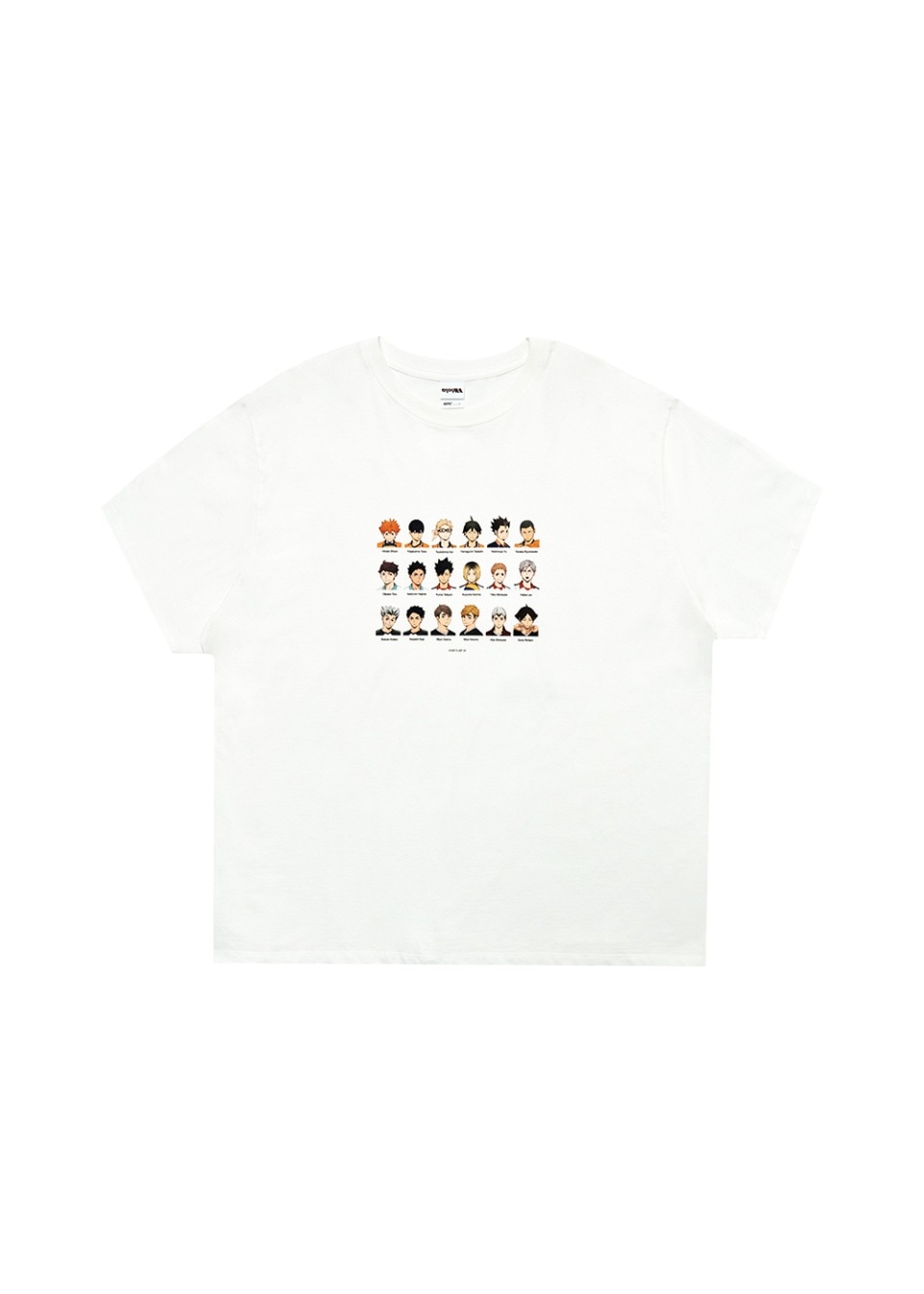 【EERST】ハイキュー!! Collecting HF T-shirt [White] EERST】ハイキュー!! Collecting HF T-shirt [White] Tシャツ