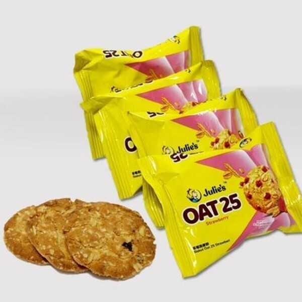 オートミール イチゴクッキー 150g 小包装 オフィス 会議 おやつ 1箱(24個) イベント 塾