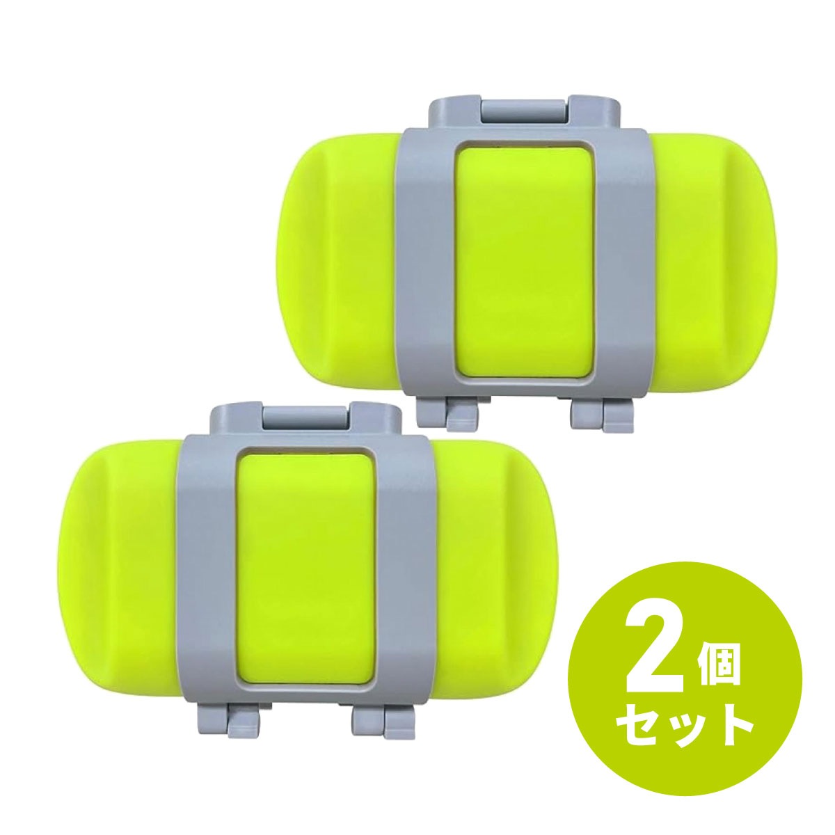 まとめ買い【在庫有・即納】サクセスアジア ハーフホットサンドメーカー SA031 GR グリーン×2セット　レンジクッキング 簡単