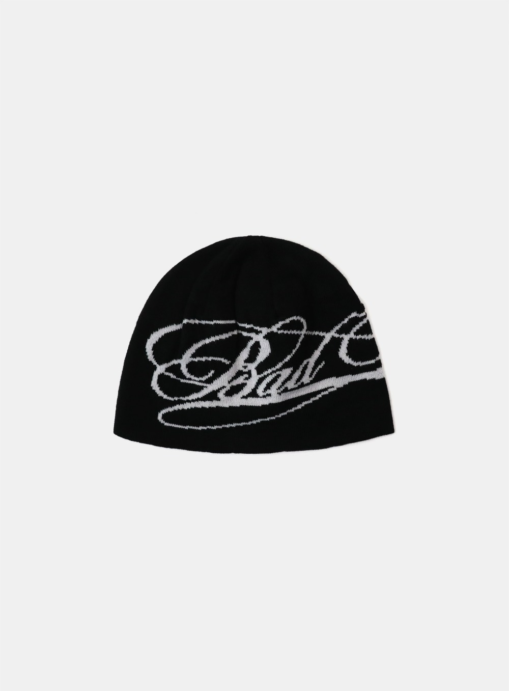 【BADBLOOD】 DARK CLASSIC LOGO BEANIE : BLACK