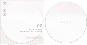 KiSS キス マットシフォン フィニッシングルースパウダー02 ナチュラル 14g セミマット テカリを抑えてメイク持ちアップ