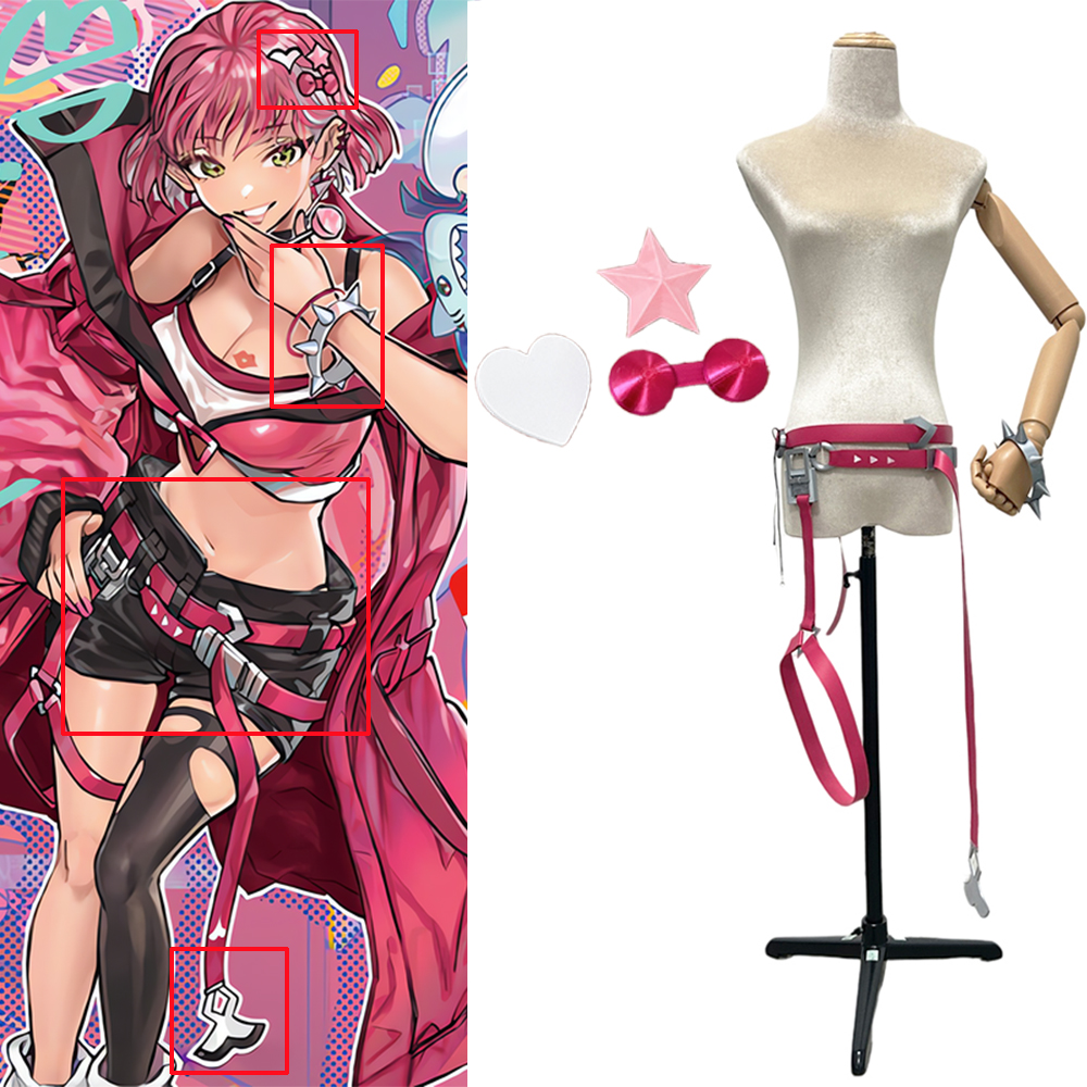 遊戲王 キスキル ベルト 髪飾り ブレスレットcos道具 コスプレ cos服部品 別体設計 全セット ばら売り可能 C7