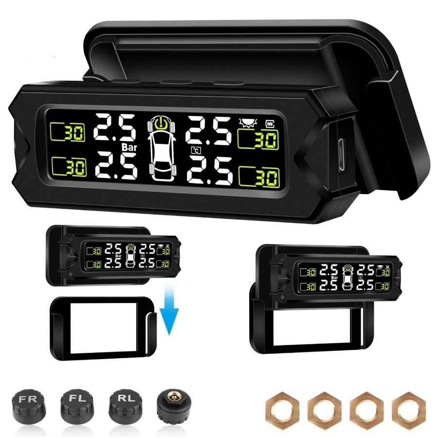 【2023 令和進化 分離式】tpms 空気圧センサー 最新着脱式設計 タイヤ空気圧センサー 空気圧モニター 高性能チップ 圧力温度即時監視 自動警報 振動検出