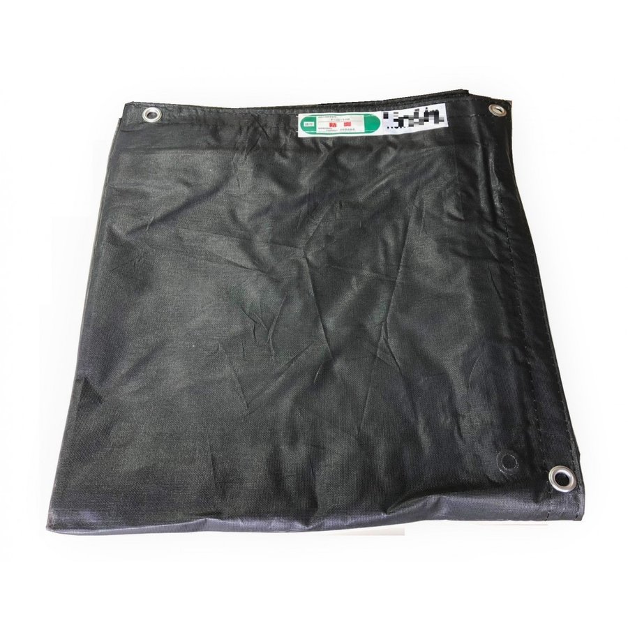 足場メッシュシート 1.8ｍｘ5.4ｍ 10枚入り ブラック 防炎メッシュ 防炎メッシュシート