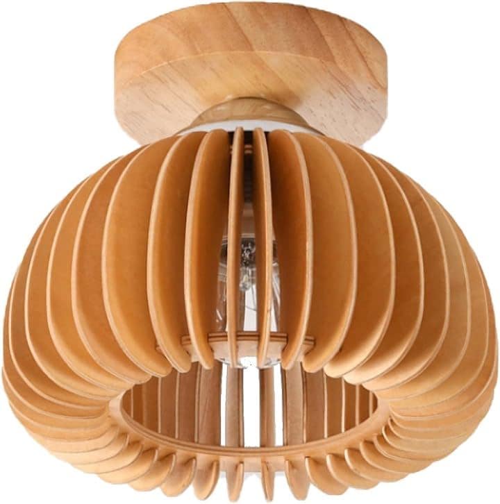 Sakura ライト おしゃれ照明 照明器具 天井照明 シンプル 和風のシンプルでレトロなかぼちゃ型 食卓用 デザイン かわいい 間接照明 デザイナーズ照明 寝室(CEI-0110)