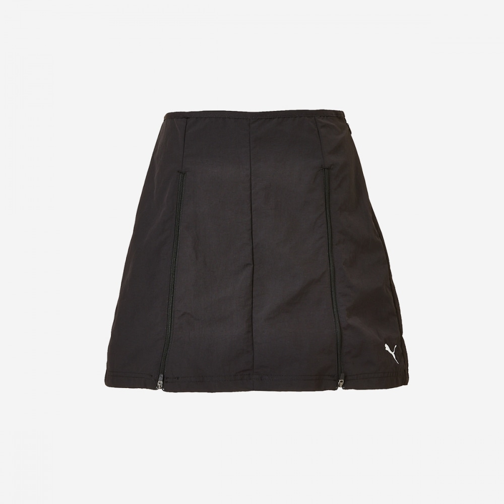 プーマデアトゥジップオフウーブンスカート PKI63196901-プーマブラック