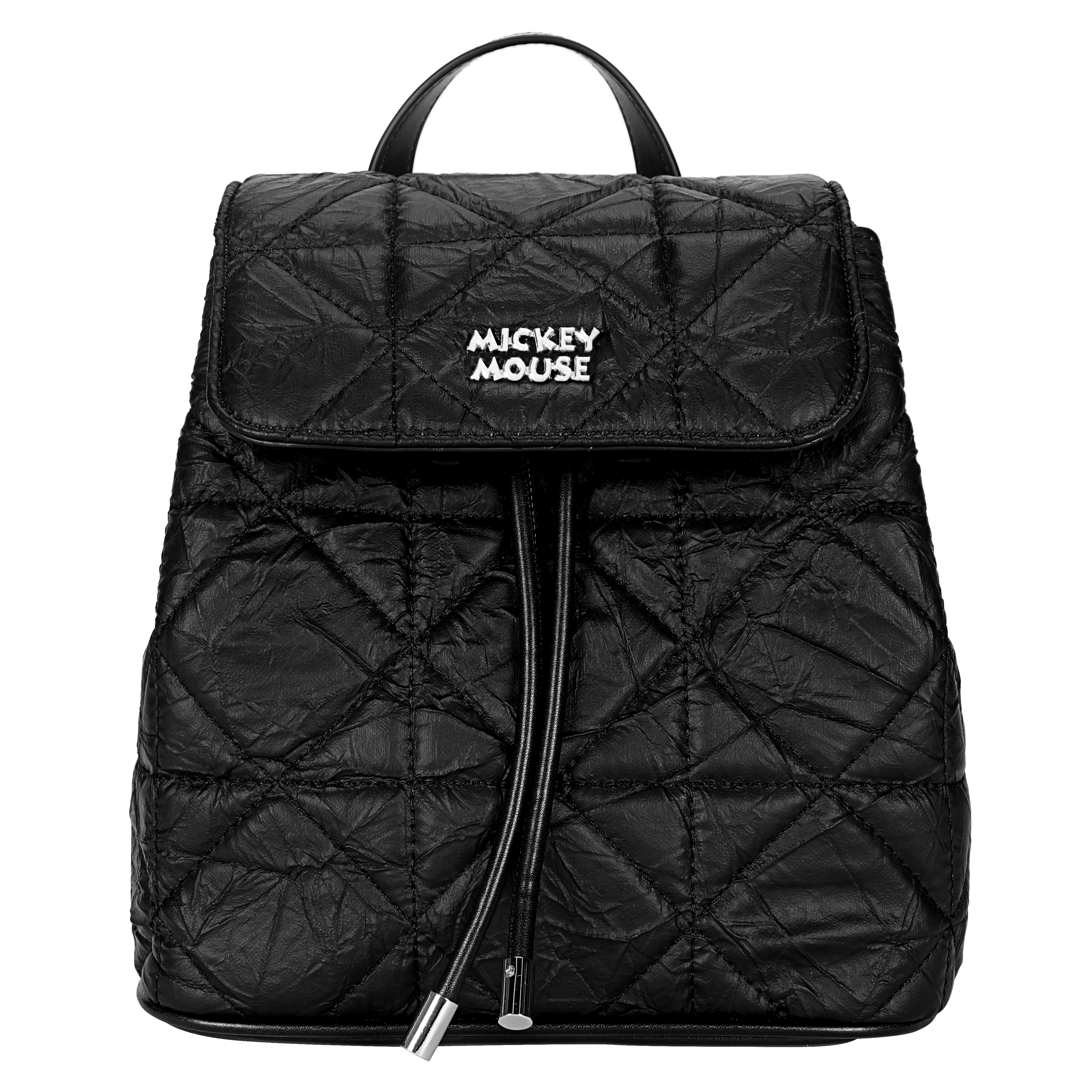 正規ライセンス エレガントさと遊び心が見事に融合した ミッキーマウス レザーリュックサック レディース ハンドバッグ 肩掛けバッグ PUレザー/金属素材 DHF41120-A