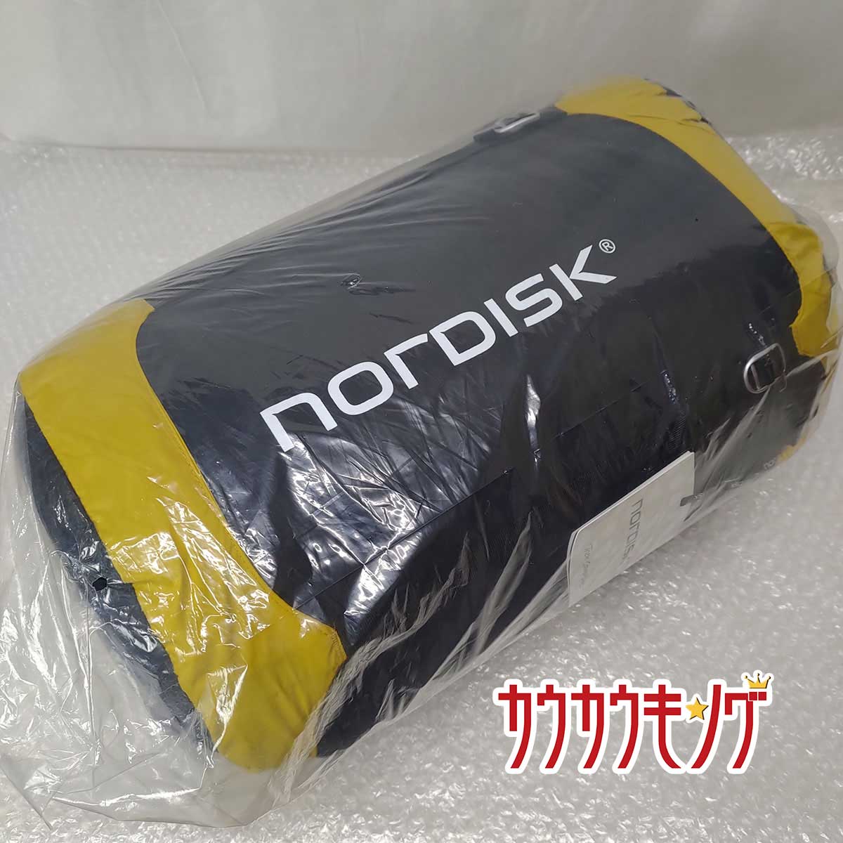 【中古・未使用品】ノルディスク シュラフ 寝袋 OSCAR-10L SLEEPING BAG MUSTARD スリーピングバッグ L Nordisk 定価79200円