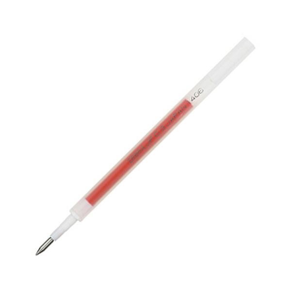 （まとめ）ゼブラ ゲルインクボールペン 替芯 JF-0.3芯 赤 サラサ用 RJF3-R 1本 (×100セット)