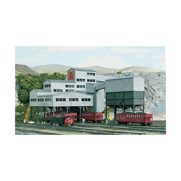 Walthers， Inc. 933-3221 Cornerstone HO Scale Model New River Mining Company 1:160 N， 7-1/2 x 5-3/8 x