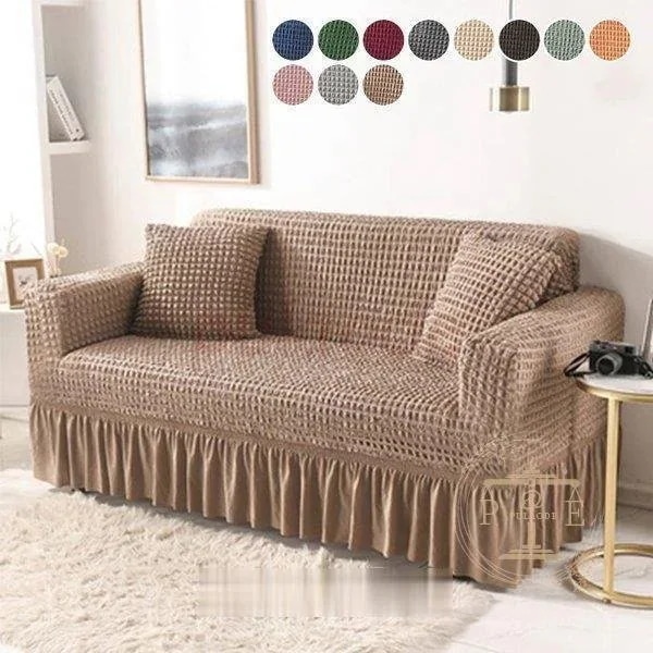 4人掛け 肘付き マルチカバー ソファカバー ストレッチ 3人掛け ソファーカバー 肘あり カウチカ273