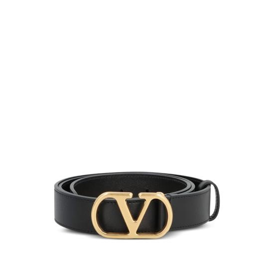 VALENTINO GARAVANI Men Belts 8W2T0SM3IYR 0NO BLACK GOLD