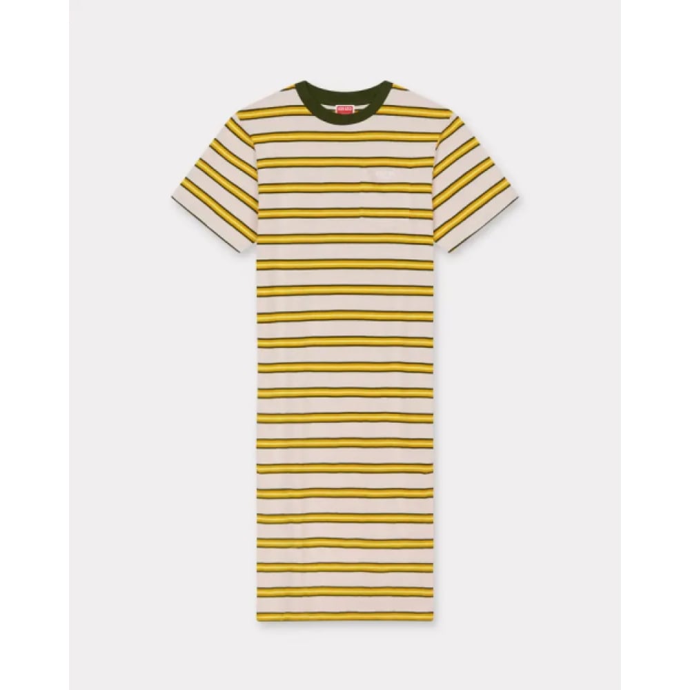 KENZO 女性用ハイサマーコーストラインロング T シャツドレス_K256AWOH02PKX