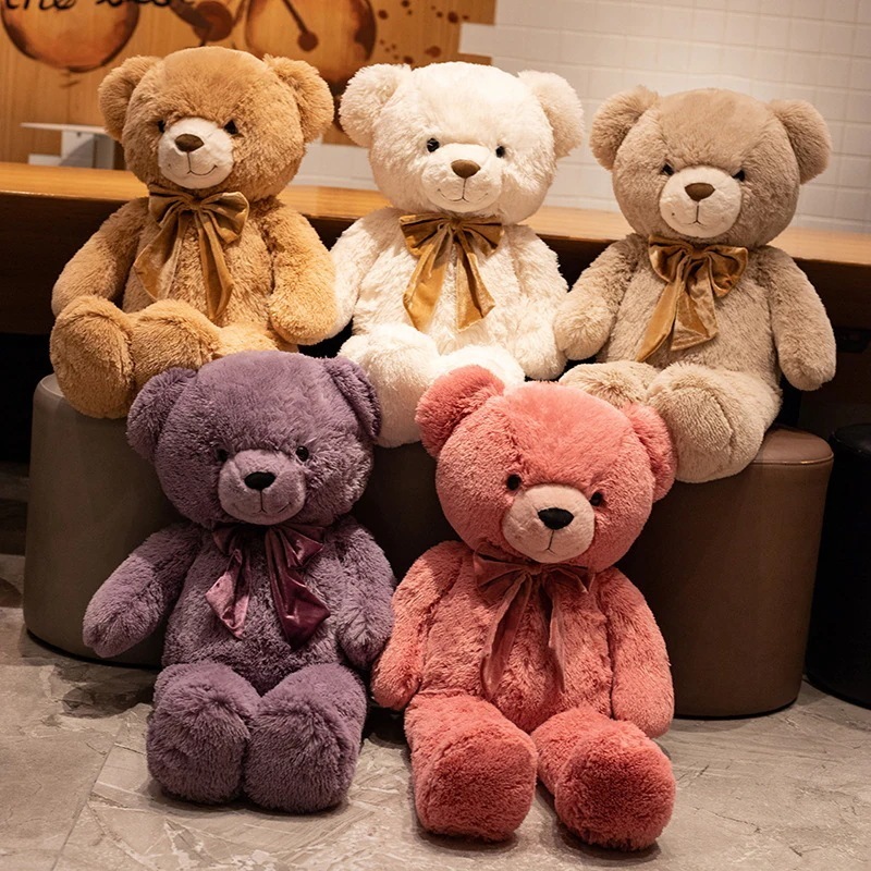 超大5色可愛いテディベア動物ぬいぐるみ柔軟抱き枕フワフワおもちゃダプレゼント