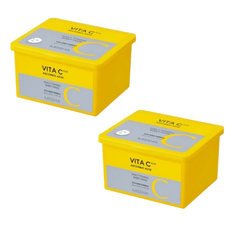 ビタシープラス デイリートーニングシートマスク30枚入 2個