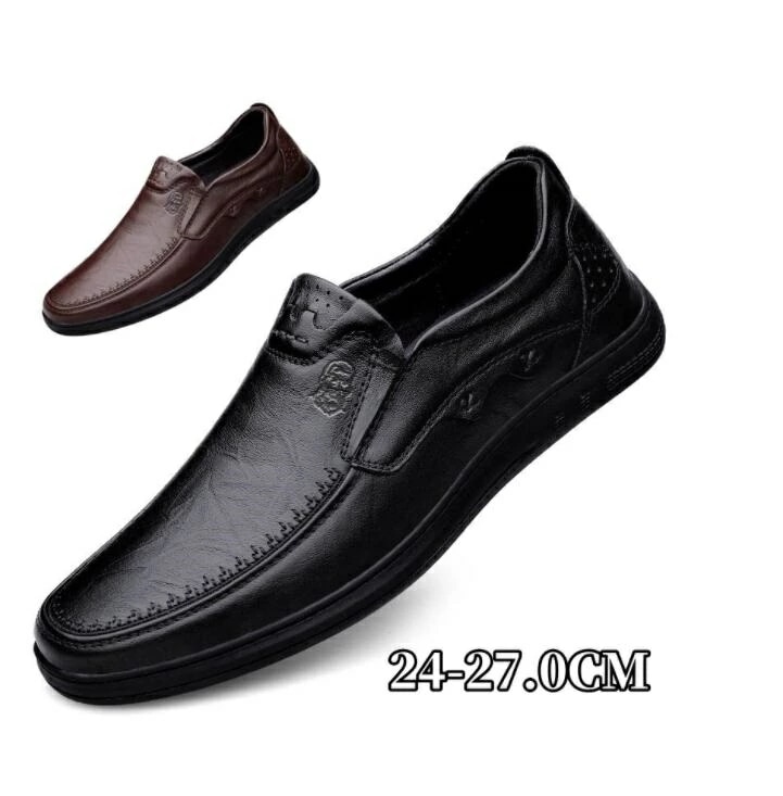ローファー メンズ ビジネスシューズ 本革 革靴 スリッポン 幅広 ゆったり ラウンドトゥ 歩きやすい 疲れない ダッドローファー フラット 紳士靴 仕事靴 シンプル カジュアル おしゃれ 耐久性 父