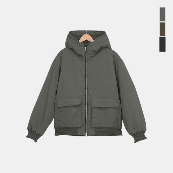 メンズスノーパディングアウターウール混紡7オンスパディングジャンパーSYHT015