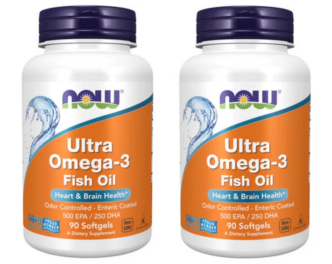 Now Foods ナウフーズ　ウルトラオメガ3　90粒　2本セット　500EPA/250DHA　ソフトジェル