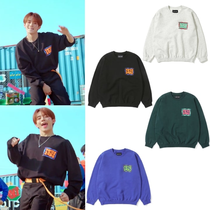 【VERIVERY カンミン着用】Y.E.S Zigzag Sweatshirt 4color