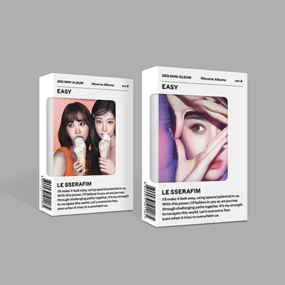 ルセラフィム(LE SSERAFIM) - 3rd Mini Album EASY (Weverse Albums ver.) 2種セット 7,328円