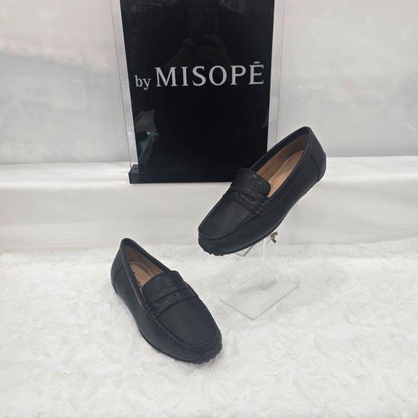 By 女性 ペニーローファー 612HT419TP001 BLACK 1 JJ