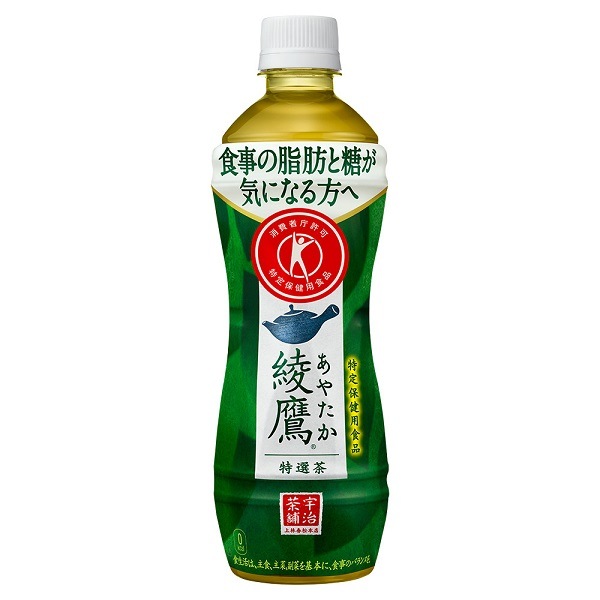 綾鷹 特選茶 500ml PET ペットボトル 特保 4ケース 24本 合計 96本