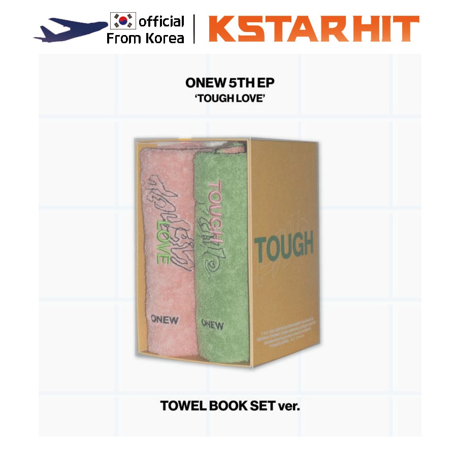 【特典付き】 (TOWEL BOOK SET Ver.) ONEW(SHINee) - TOUGH LOVE (5th mini album) 4,893円