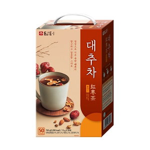 なつめ茶 15g x 50包入 韓国茶 健康飲料 伝統茶 テチュ茶 ナツメ茶