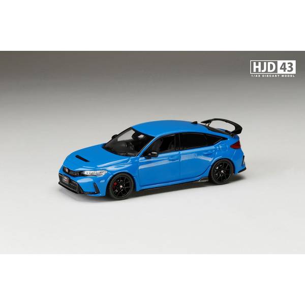 ホビージャパン 1/43 ホンダ シビック TYPE R (FL5) RACING BLACK Package レーシングブルーパール【HJD431003BL】 ミニカー HJD431003BL シビ