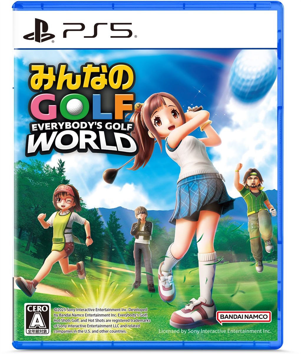バンダイナムコエンターテインメント 【PS5】みんなのGOLF WORLD ELJM-30662 PS5 ミンナノゴルフ ワ-ルド