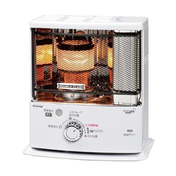 TOYOTOMI トヨトミ RC-S2824 ホワイト 石油ストーブ 木造7畳/コンクリート10畳 ダブルクリーン