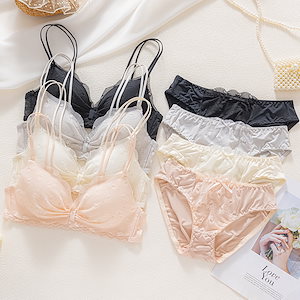 Qoo10] フルール ブラジャー ショーツ セット 三上悠亜着 : 下着