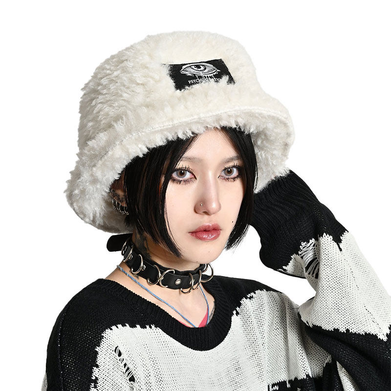 ワッペンファーバケットHAT ホワイト 169936-90