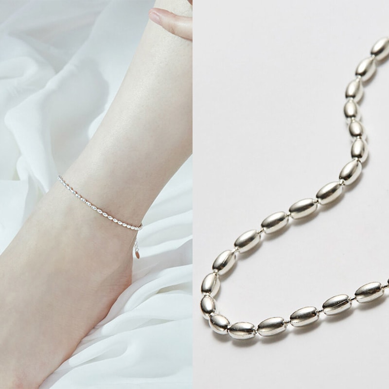 ウィンナーチェーン エンクレット/韓国女性アクセサリー韓国ジュエリー/韓国ファッション 韓国人気ブランド 6,960円