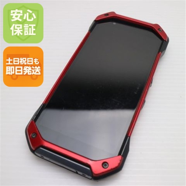 良品中古 TORQUE 5G KYG01 レッド 白ロム 本体 即日発送 土日祝発送OK 159