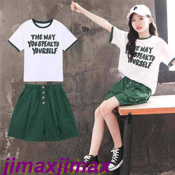 高評価!超人気 新生活 子供服 セットアップ キッズ 女の子 2点セット 半袖 シャツ+3分ズボン カジュアル パンツセット 春夏着 上下セット デニムパンツ 可愛い おしゃれ 小学生 通学着 可愛い
