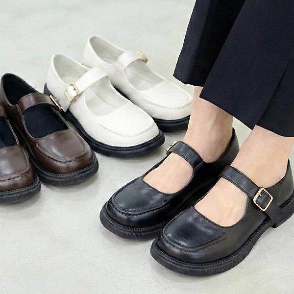シューズ メリージェーン 女性 レディース 靴 フォーマルシューズ 短靴 ローファー フラットシューズ 2cm smT01_P419607878