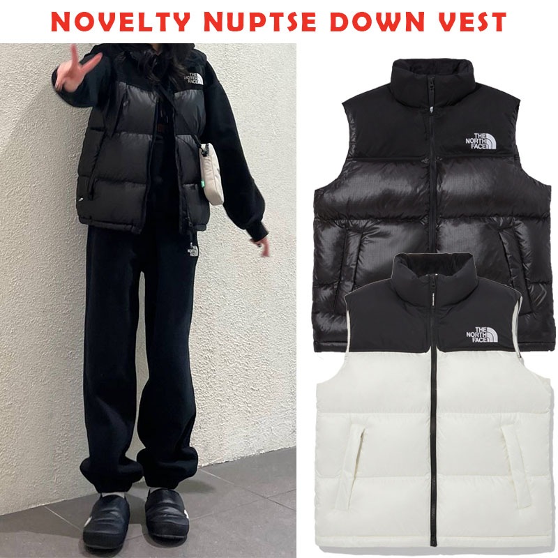 韓国正規品保証 関税負担なし NV1DQ51J NOVELTY NUPTSE DOWN VESTデイリー 基本 着装 男子 女子 人気 韓国 ファッション 男女共用 アウトドア